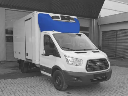 Dachspoiler mit Kühlmaschinenausschnitt für Transporter und Fahrgestelle
